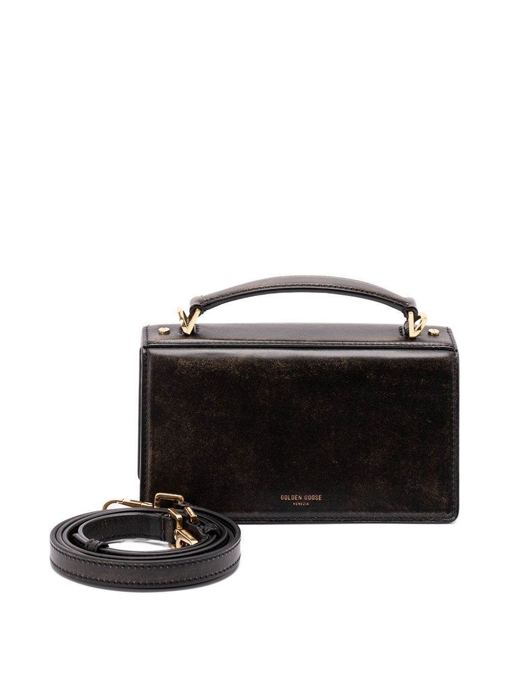 VENEZIA SMALL LEATHER HANDBAG Golden Goose
