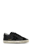 BLACK LEATHER SUPERSTAR SNEAKERS Golden Goose