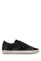 BLACK LEATHER SUPERSTAR SNEAKERS Golden Goose BLACK 39