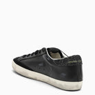 BLACK LEATHER SUPERSTAR SNEAKERS Golden Goose