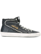 SLIDE LEATHER UPPER STAR LIST AND W Golden Goose BLACK 36