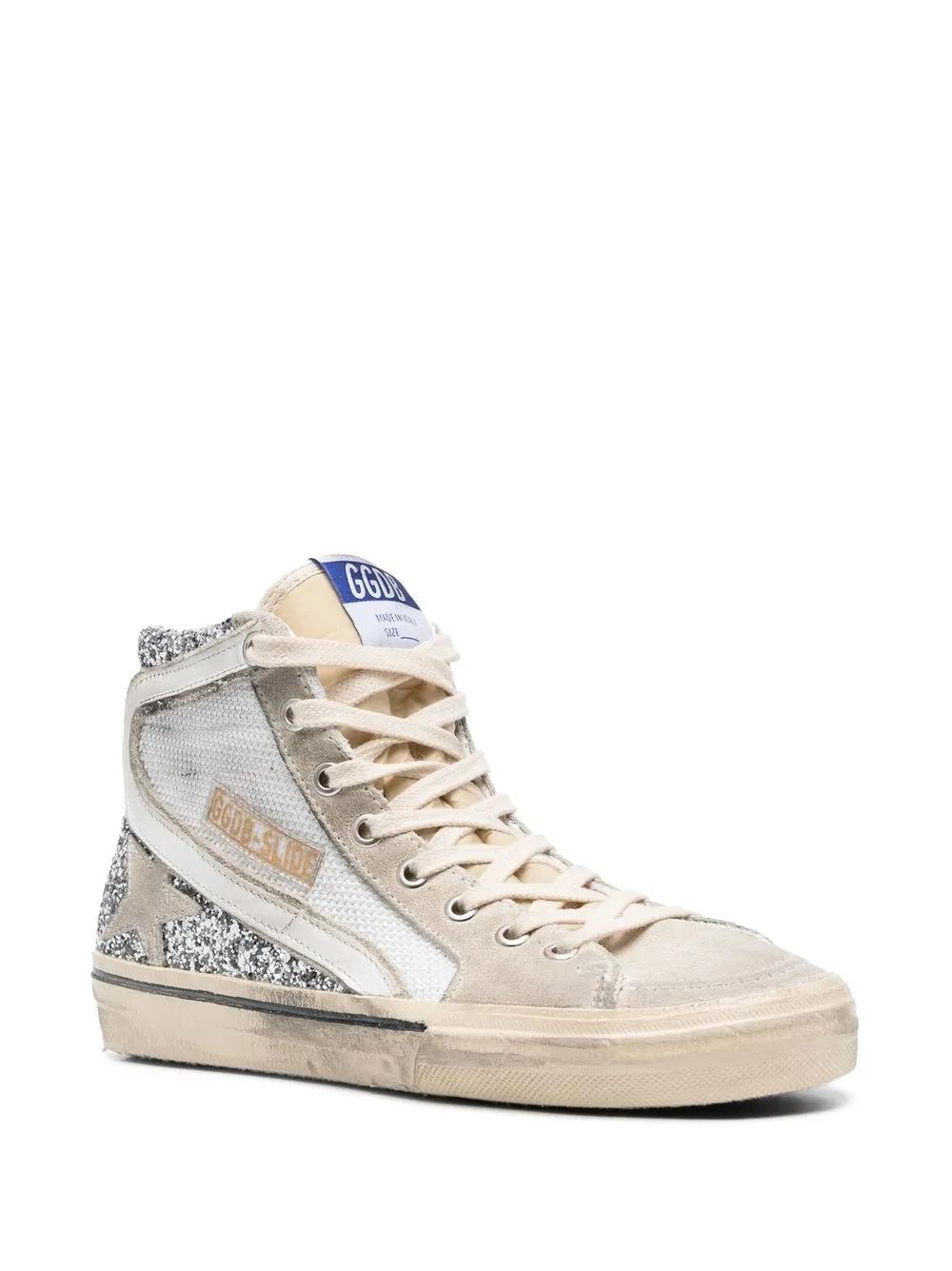GWF00116F00414860404 SLIDE NET SNEAKER Golden Goose