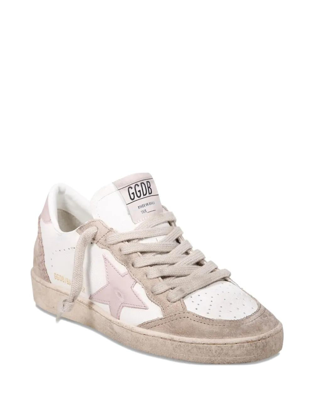 BALL STAR SUEDE PANEL STAR SNEAKERS Golden Goose