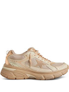 "LIGHTSTAR" NET LEATHER AND SUEDE UPPER TPU STAR NET HEEL Golden Goose GREY 40