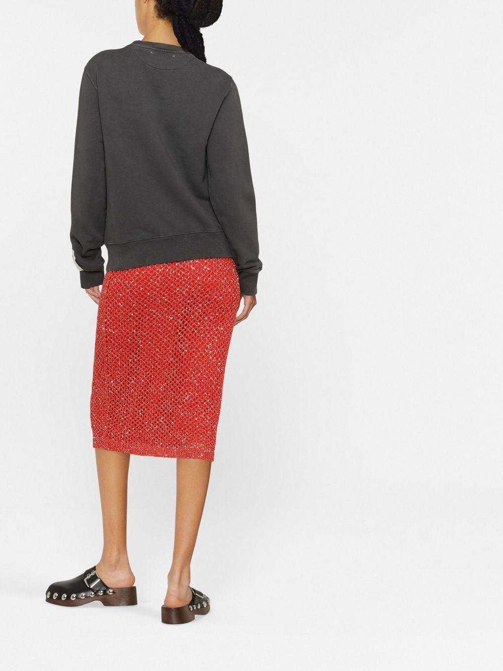 COTTON CREWNECK SWEATSHIRT Golden Goose