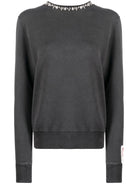 COTTON CREWNECK SWEATSHIRT Golden Goose GREY XS