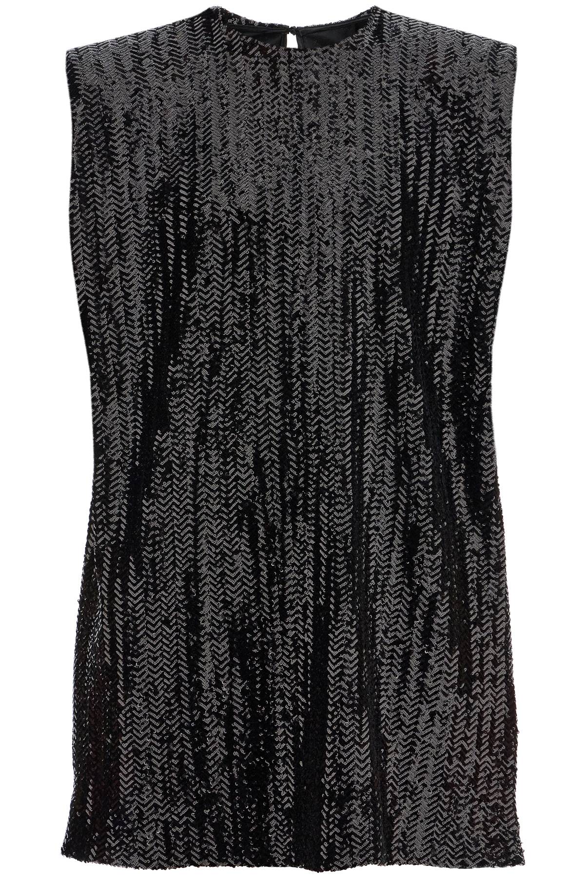 SEQUINED MINI DRESS  Lord & Taylor