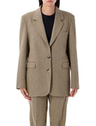 SINGLE BREASTED BLAZER Golden Goose GOLDEN BROWN 40