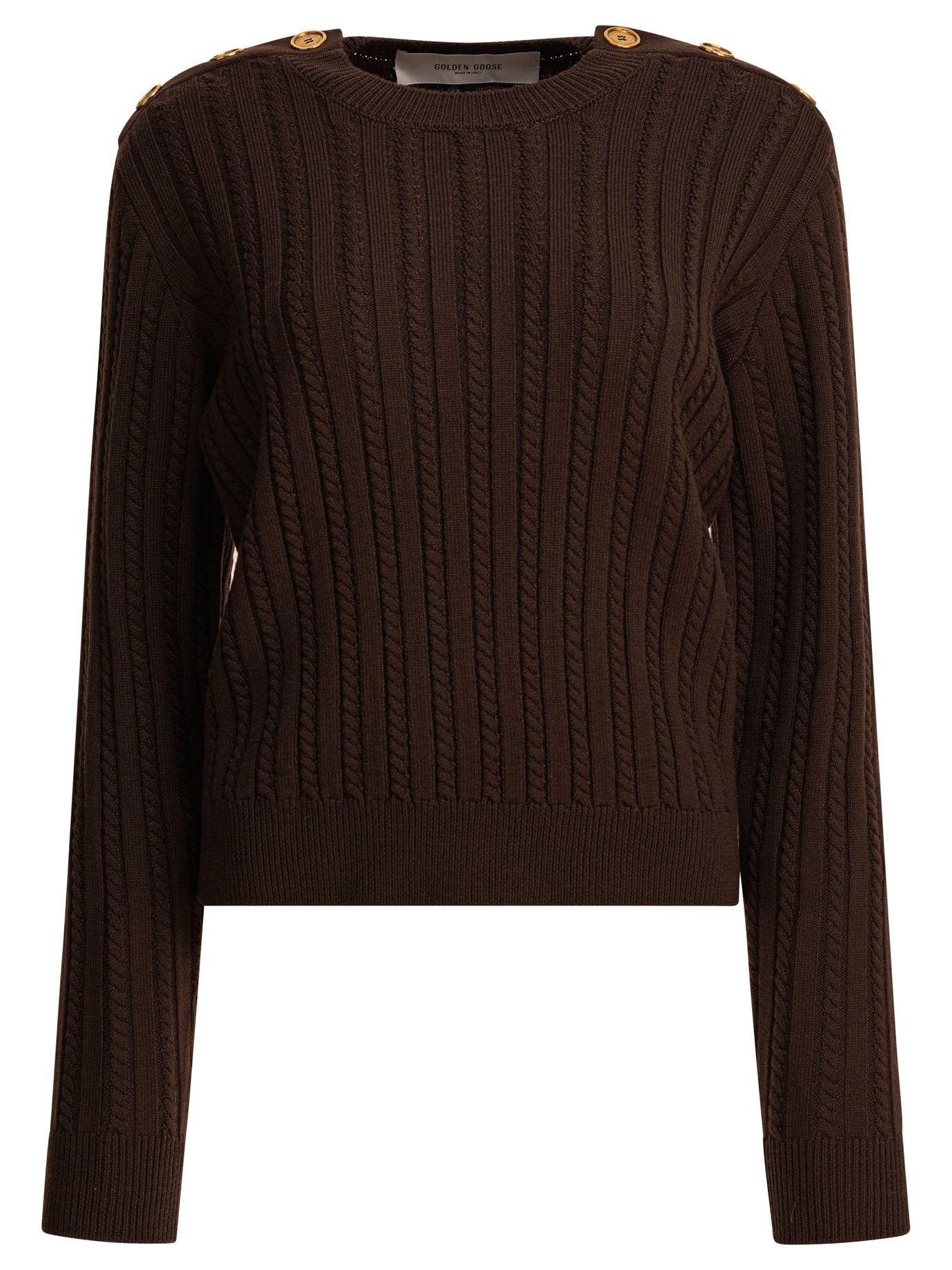 KNITWEAR Golden Goose BROWN S