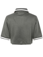 COTTON CROPPED POLO SHIRT Golden Goose