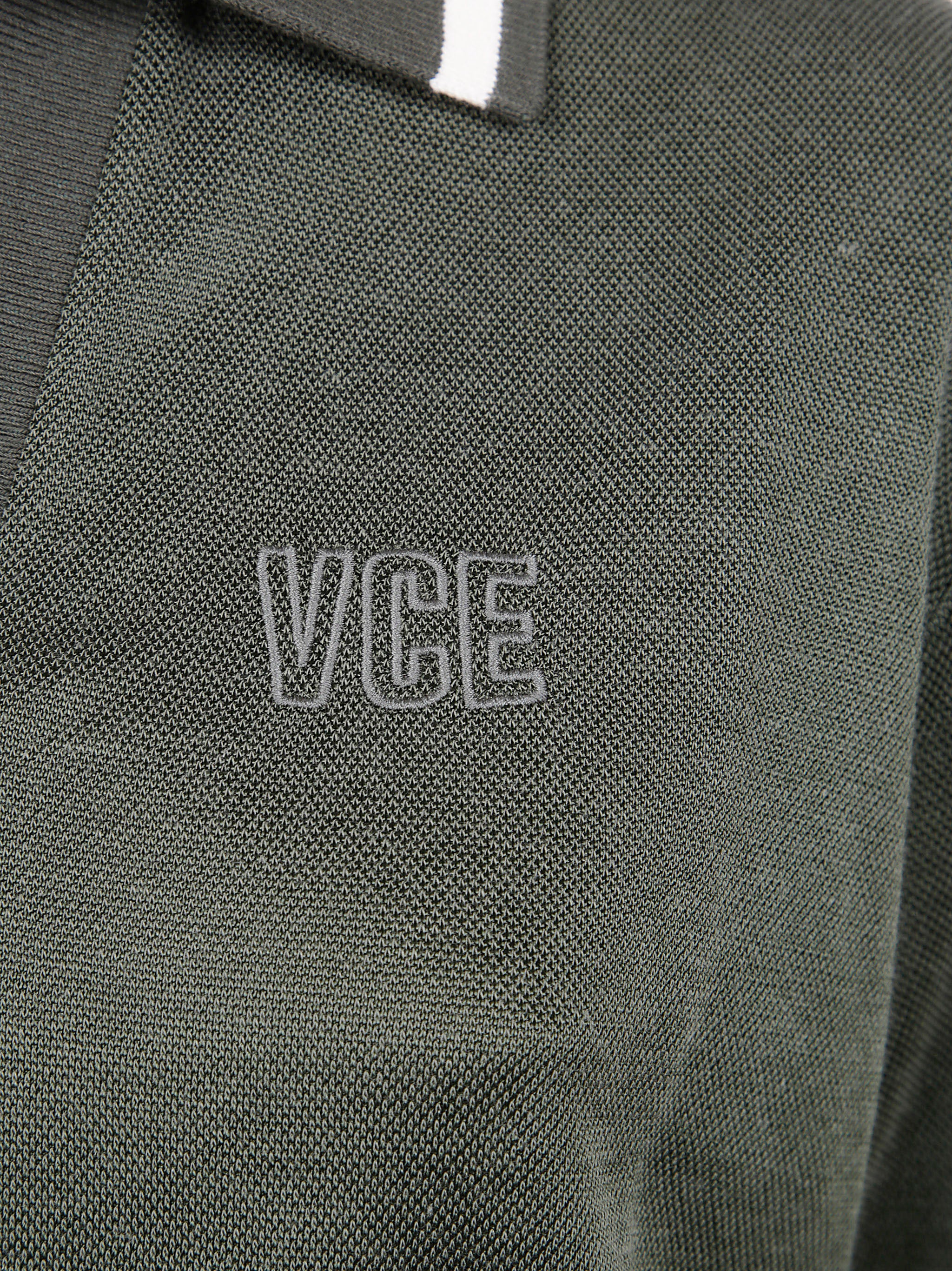 COTTON CROPPED POLO SHIRT Golden Goose