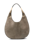 "THE SMALL FLORENCE" HOBO IN SUEDE SAVETTE GREY UNICA