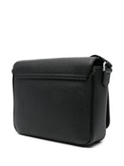 BLACK LEATHER SMALL TRAVELLER CROSSBODY BAG Tom Ford