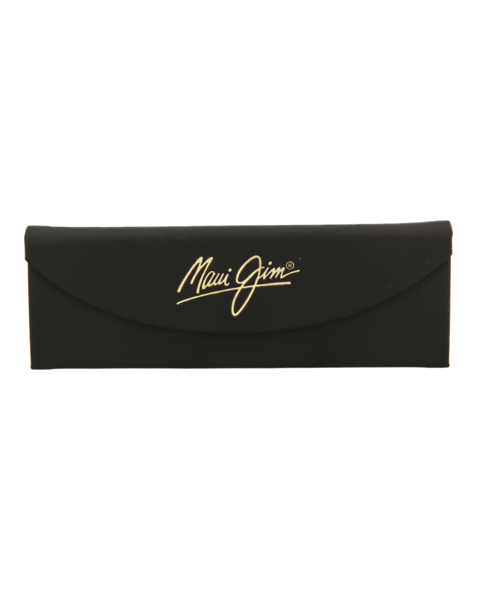 Square nylon sunglasses with polarized lenses by Maui Jim, overhead view