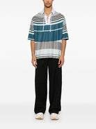 COTTON AND SILK CARGO TROUSERS LOEWE