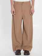 COTTON CARPENTER TROUSERS LOEWE BEIGE 46