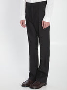 TAILORED WOOL AND SILK TROUSERS LOEWE