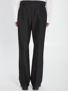TAILORED WOOL AND SILK TROUSERS LOEWE