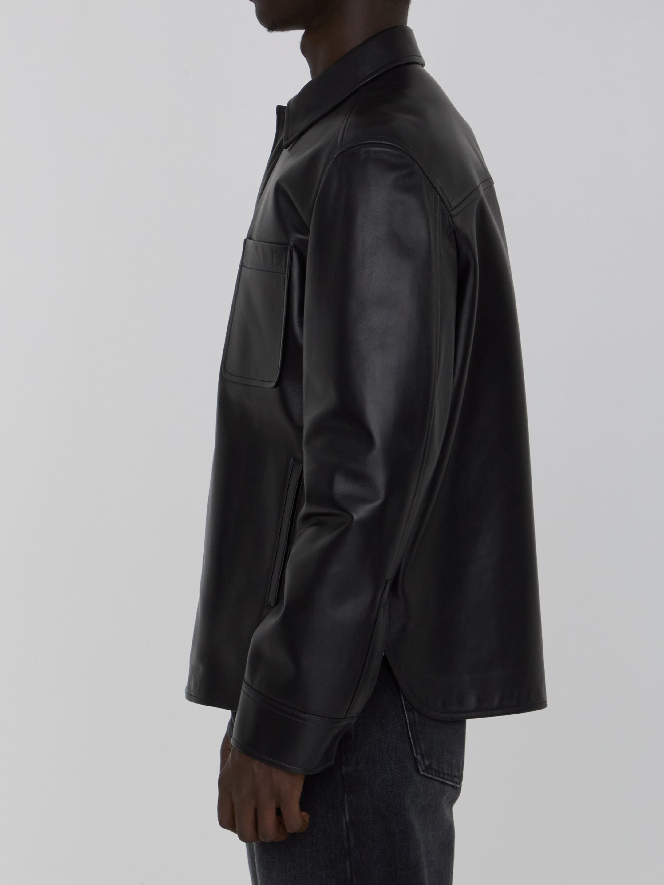 OVERSHIRT IN LAMBSKIN NAPPA LOEWE