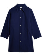 COTTON BLUE COAT AMI Paris BLUE 52