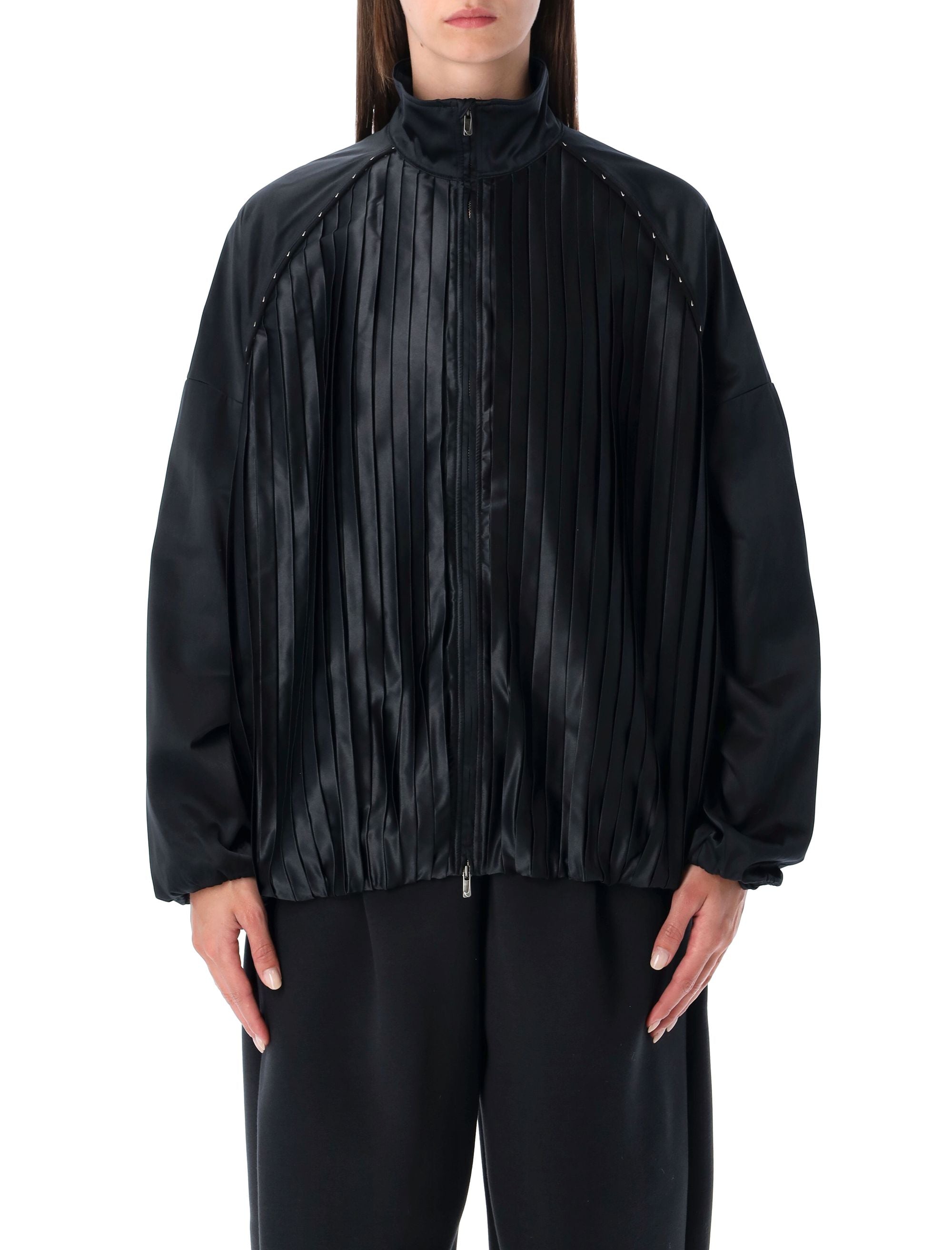 SATIN PLEATED OVERSIZED TRACKSUIT JACKET NIKE SPORTSWEAR