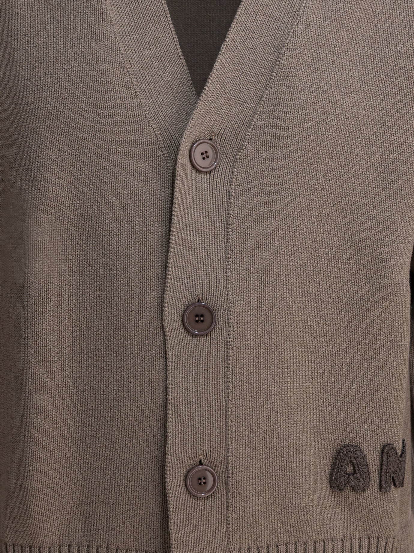 GREY WOOL KNITWEAR AMI Paris