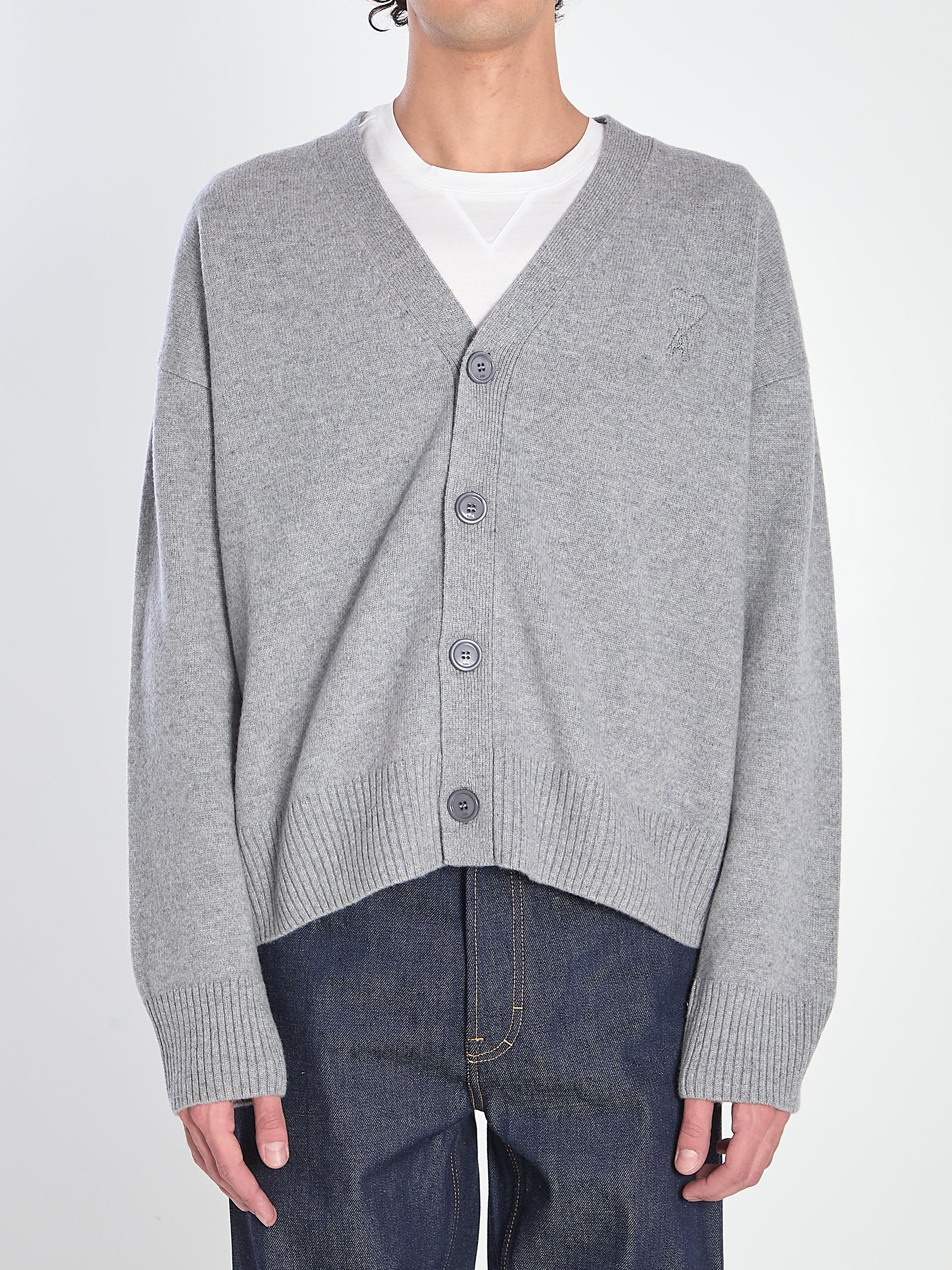 AMI DE COEUR CARDIGAN AMI Paris GREY S
