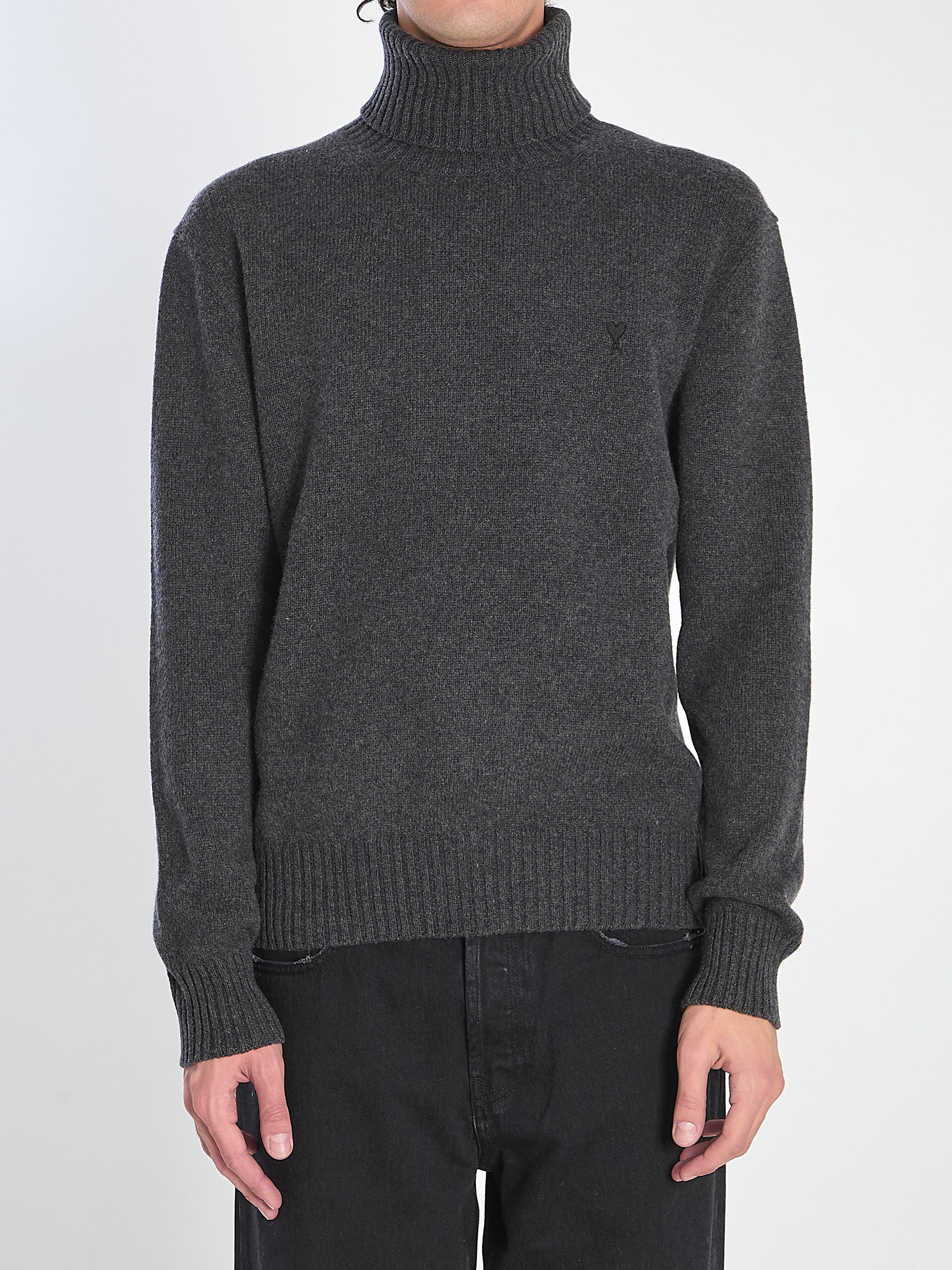 AMI DE COEUR TURTLENECK SWEATER AMI Paris GREY S