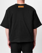 HERON BIRD PAINTED LOGO PADDED T-SHIRT HERON PRESTON