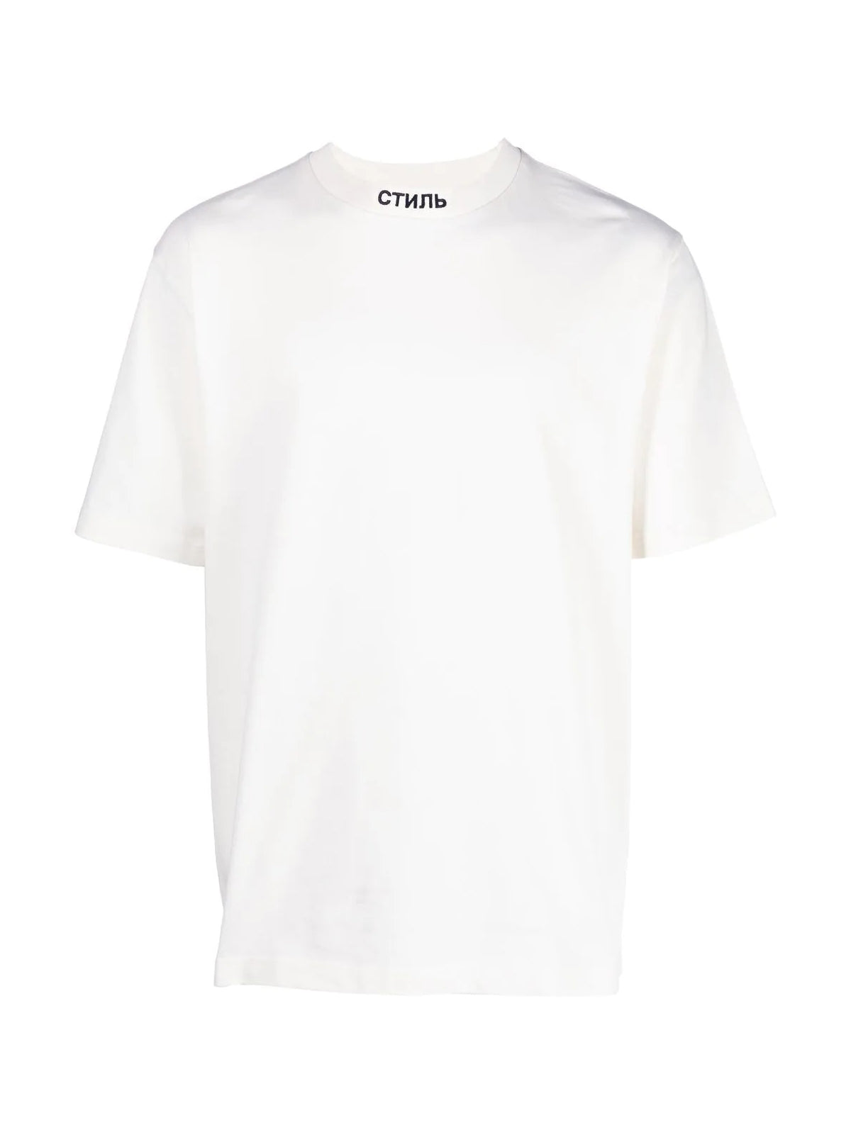 CTNMB LOGO T-SHIRT HERON PRESTON WHITE S