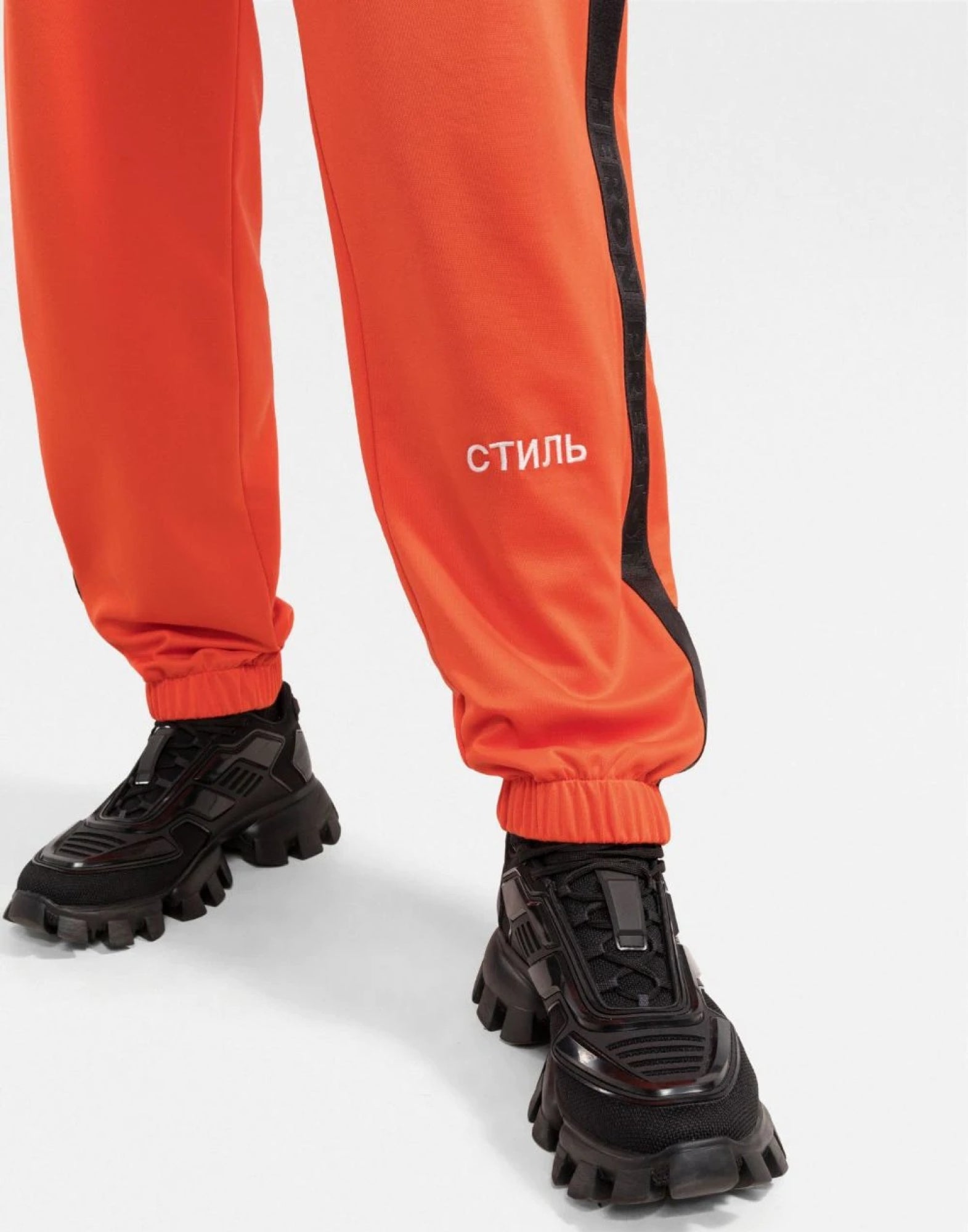 CTNMB LOGO TRACKPANTS HERON PRESTON