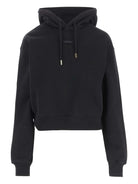 GROS GRAIN HOODIE WITH DRAWSTRING Jacquemus BLACK XS
