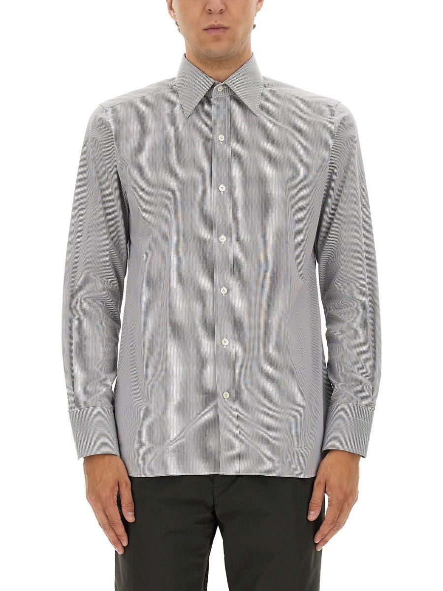 STRIPED SHIRT Tom Ford WHITE 39