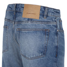 BLUE COTTON JEANS AMI Paris