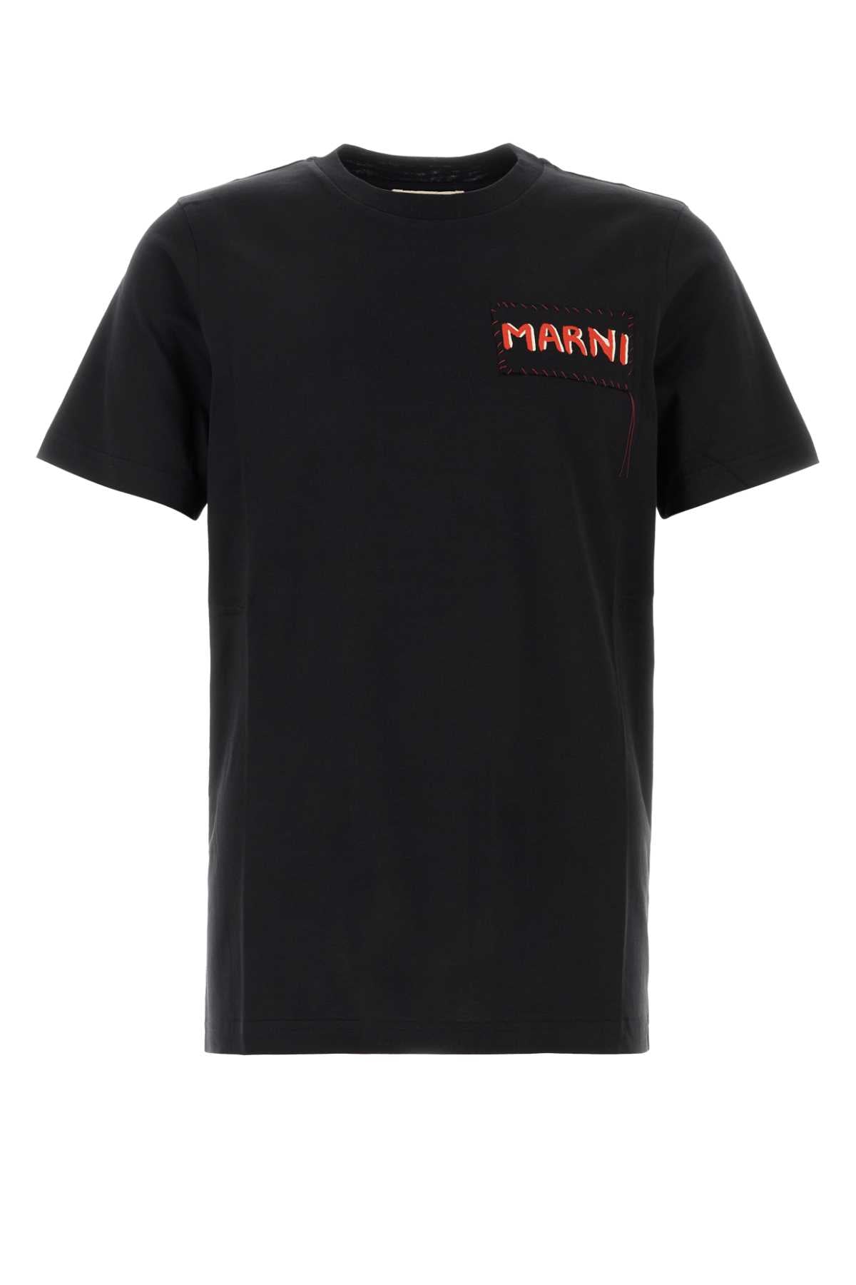BLACK JERSEY T-SHIRT Marni BLACK 50