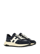 HYPERLIGHT SUEDE AND NAPPA LEATHER SNEAKERS Hogan