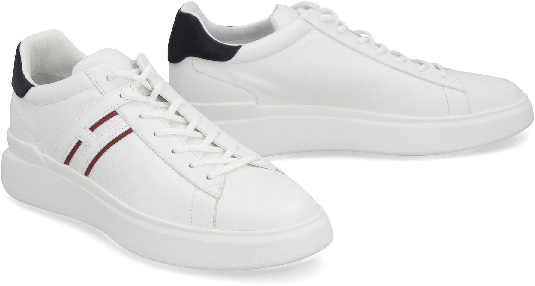 WHITE LEATHER H580 SNEAKERS Hogan