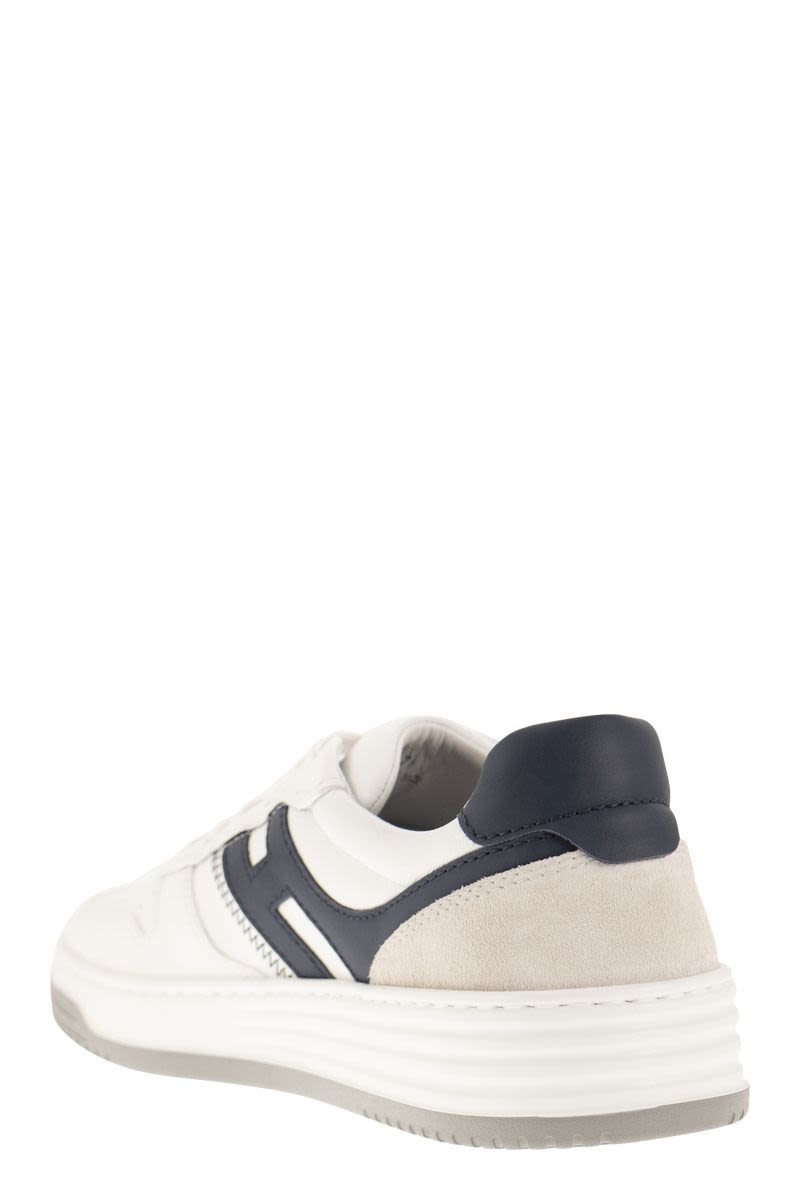 WHITE LEATHER H630 SNEAKERS Hogan