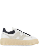 H-STRIPES LEATHER SNEAKERS Hogan WHITE 10