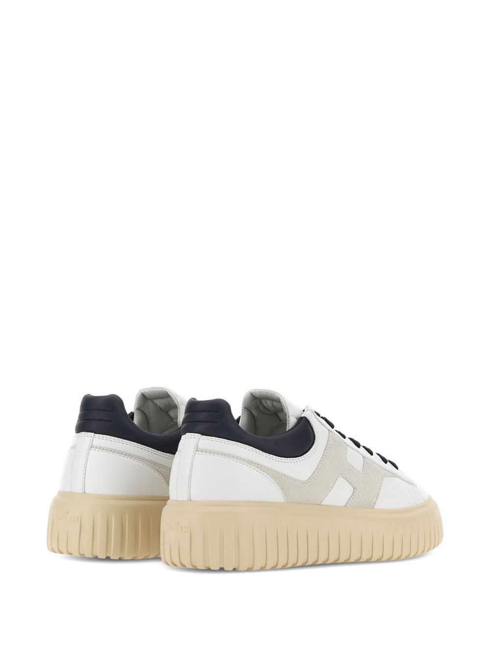 H-STRIPES LEATHER SNEAKERS Hogan
