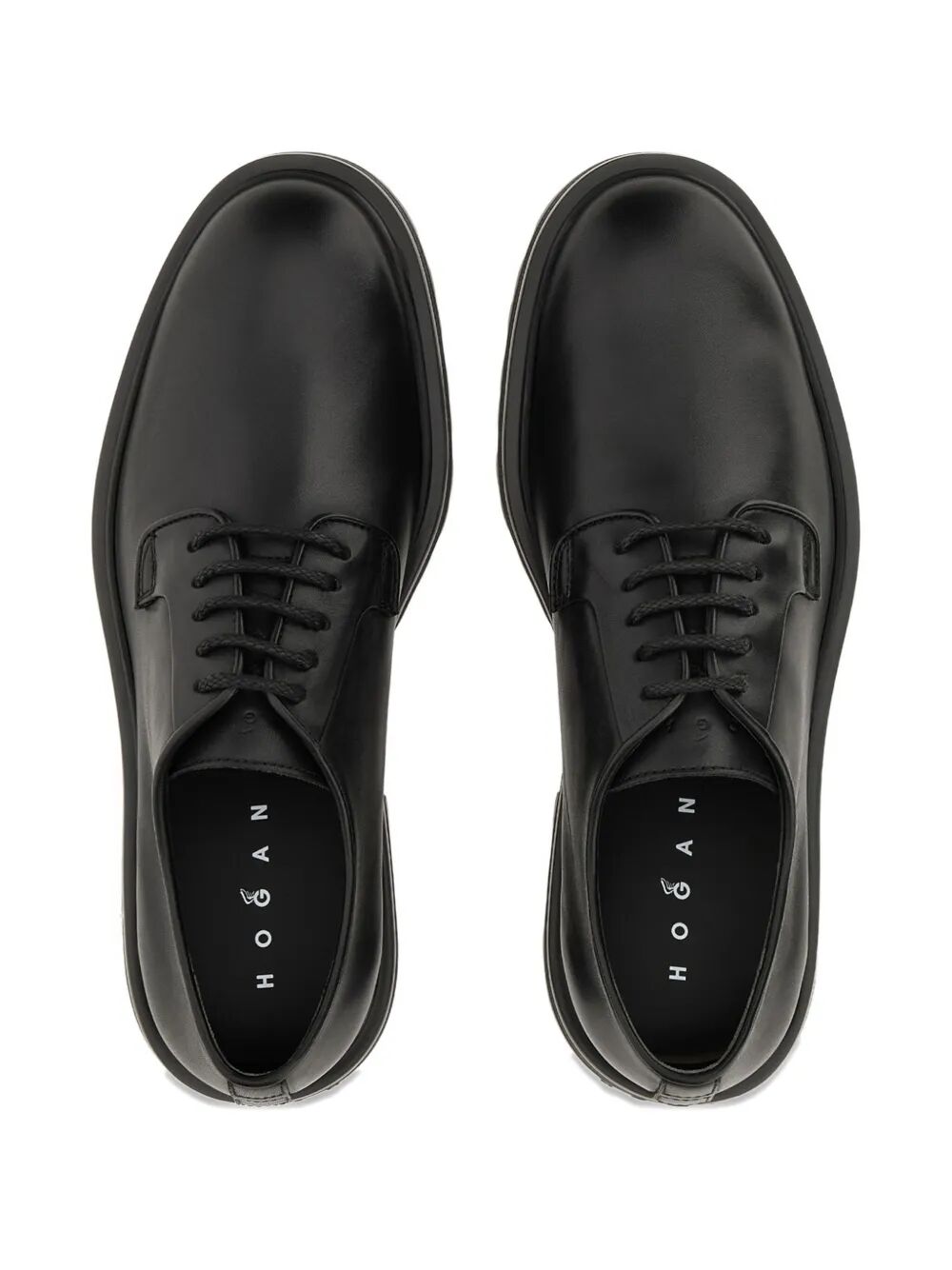 H673 SMOOTH LEATHER DERBY Hogan