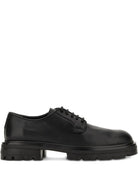 H673 SMOOTH LEATHER DERBY Hogan BLACK 6