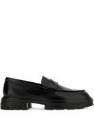 H673 LEATHER LOAFERS Hogan BLACK 6