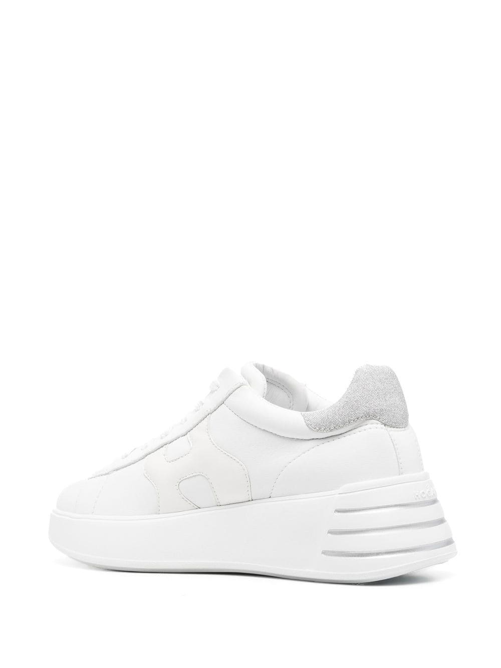 REBEL LEATHER SNEAKERS Hogan