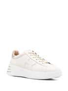 REBEL LEATHER SNEAKERS Hogan