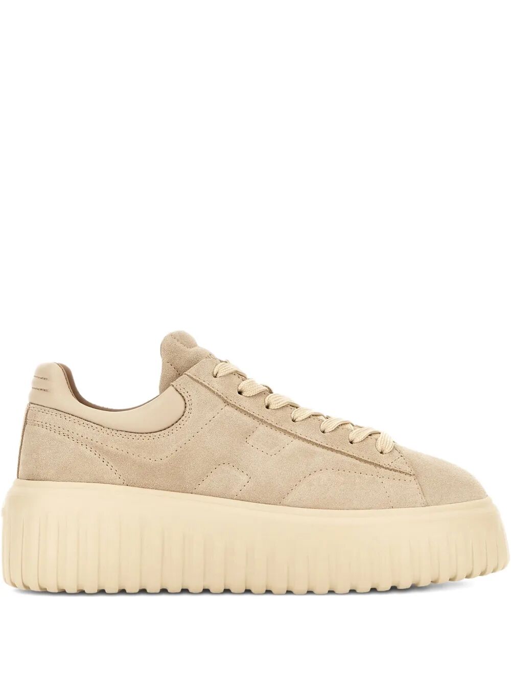 H-STRIPES LEATHER SNEAKERS Hogan POWDER 35