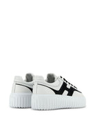 H-STRIPES LEATHER SNEAKERS Hogan