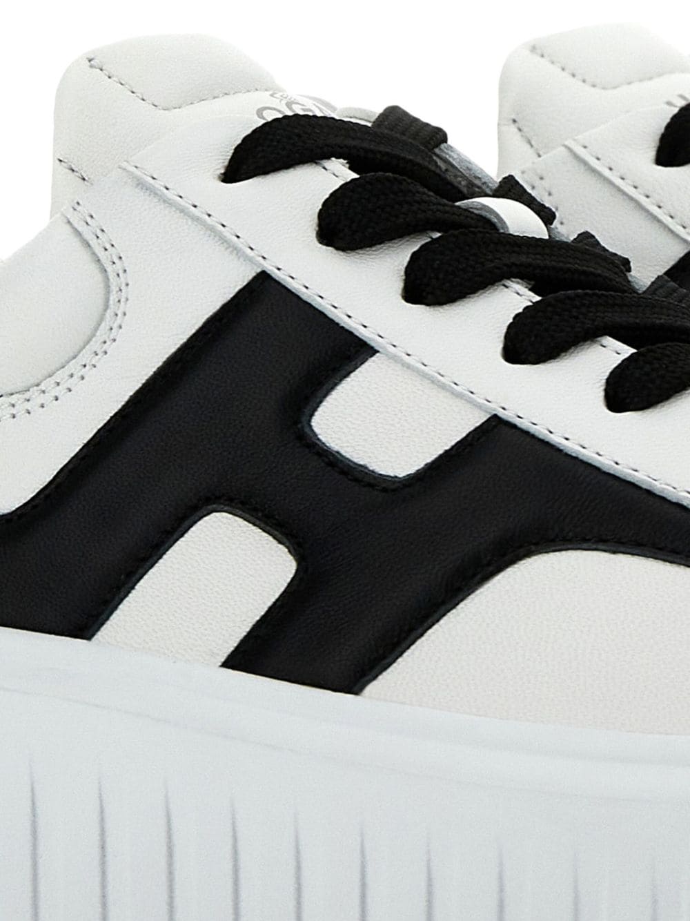 H-STRIPES LEATHER SNEAKERS Hogan