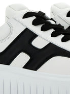 H-STRIPES LEATHER SNEAKERS Hogan