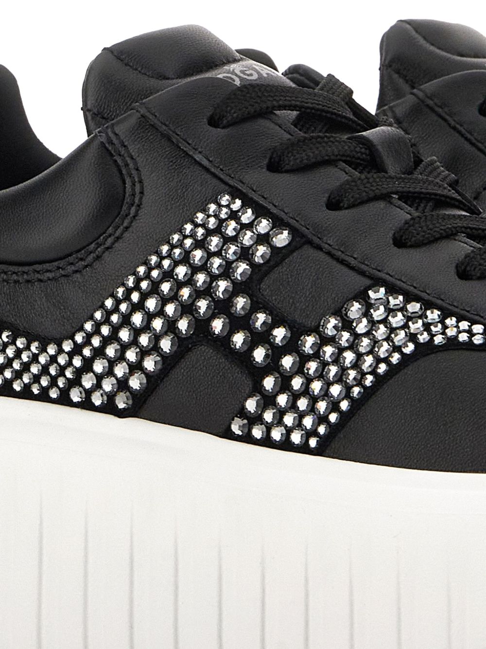 H-STRIPES LEATHER SNEAKERS Hogan